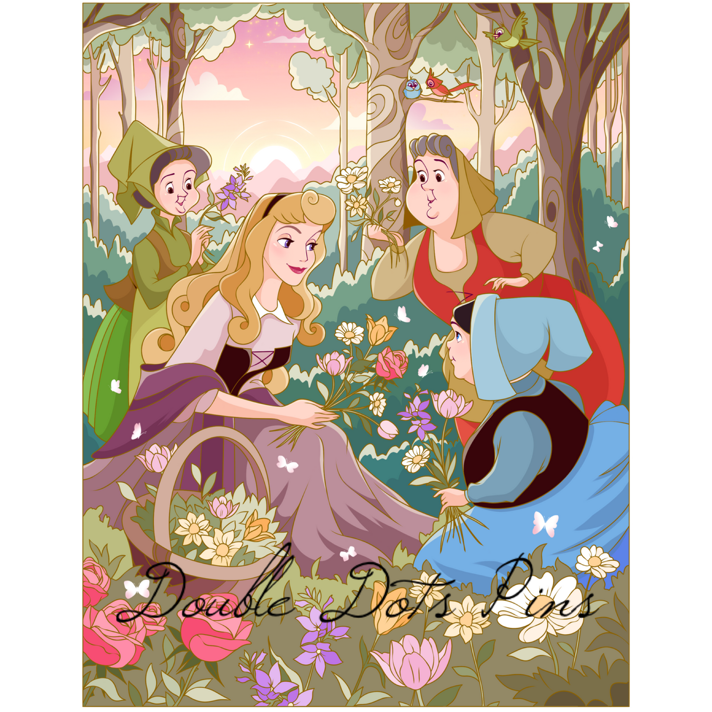 Picking Flowers with Aurora