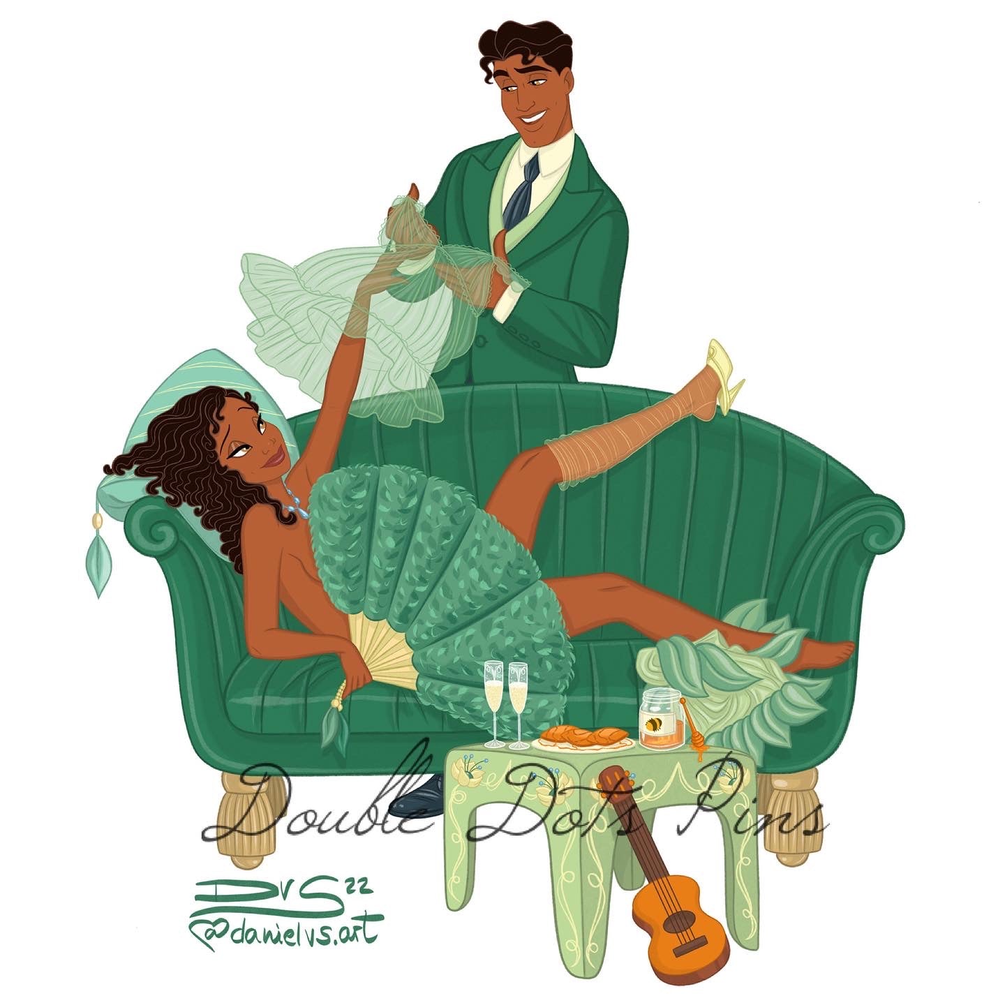 La vie Parisienne Tiana & Naveen